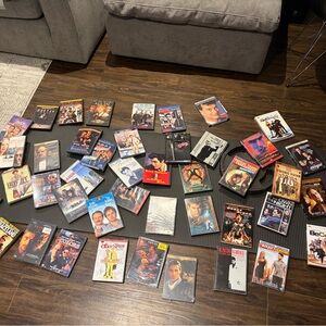Assorted Vintage Movie VHS Lot - Mixed Titles
